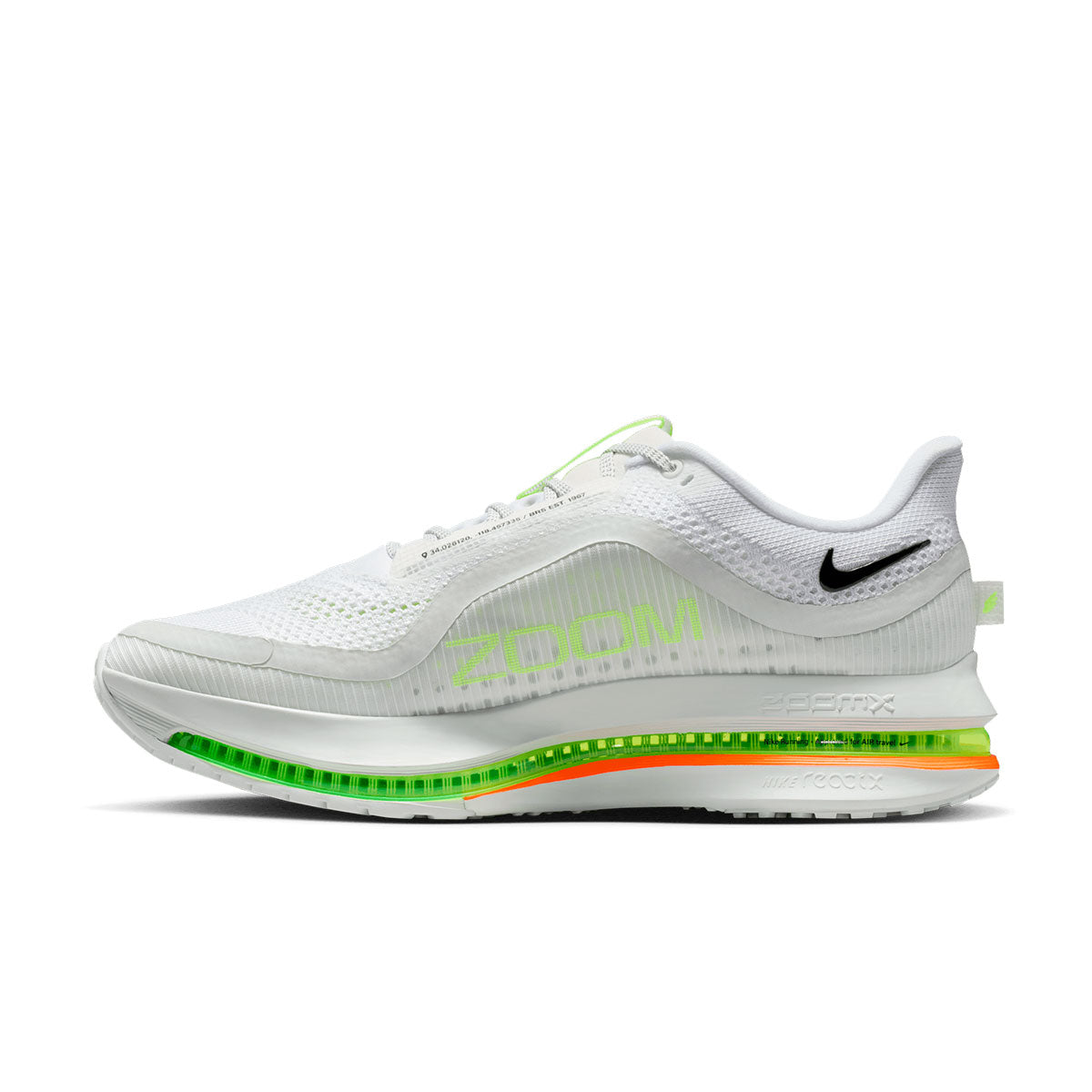 Nike Pegasus Premium herre løbesko i hvid med grønne detaljer