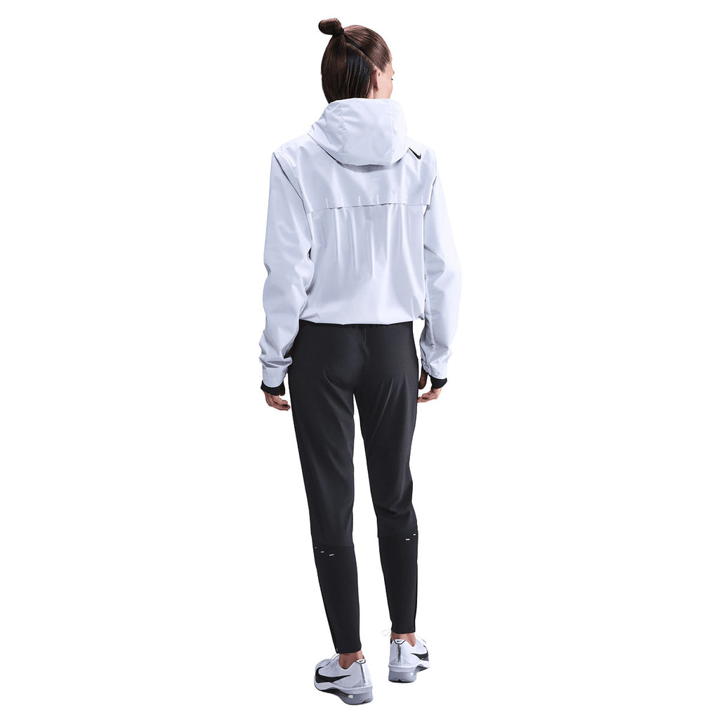 Nike Swift Dri-Fit mid-rise bukser til damer i sort