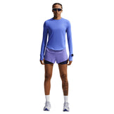 Nike langærmet trøje Swift UV LS Dame i blå farve