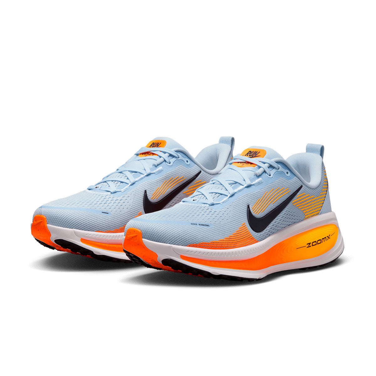 Nike Vomero 18 herre løbesko i blå og orange farver