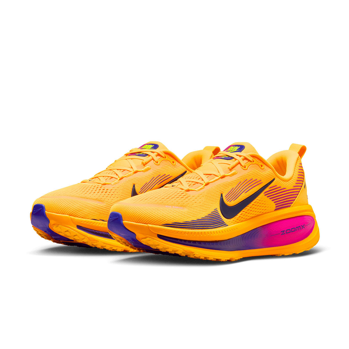 Nike Vomero 18 herre løbesko i gul og lilla farve