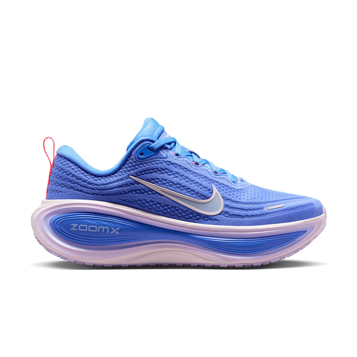 Nike Vomero Plus Dame løbesko i blå med hvid sål og snørebånd