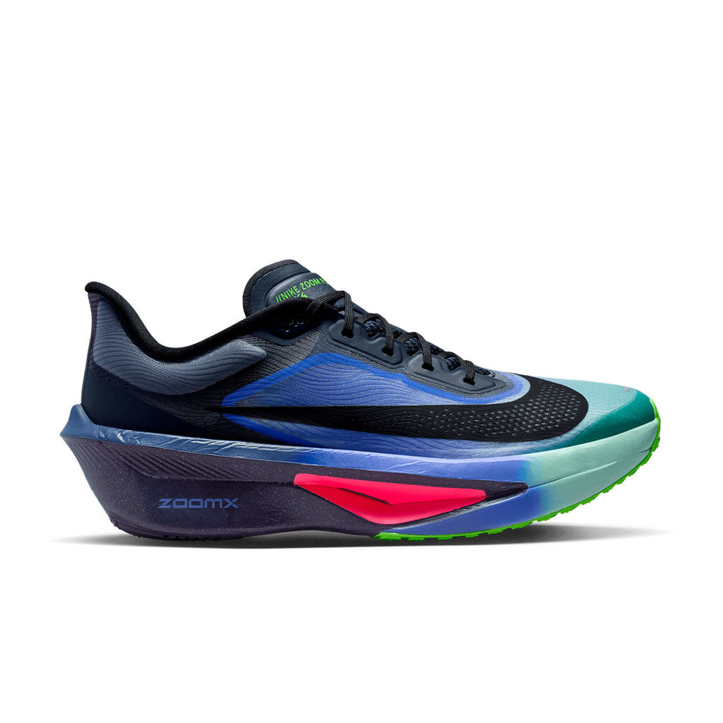 Nike Zoom Fly 6 Glam herre løbesko i blå og grøn farver