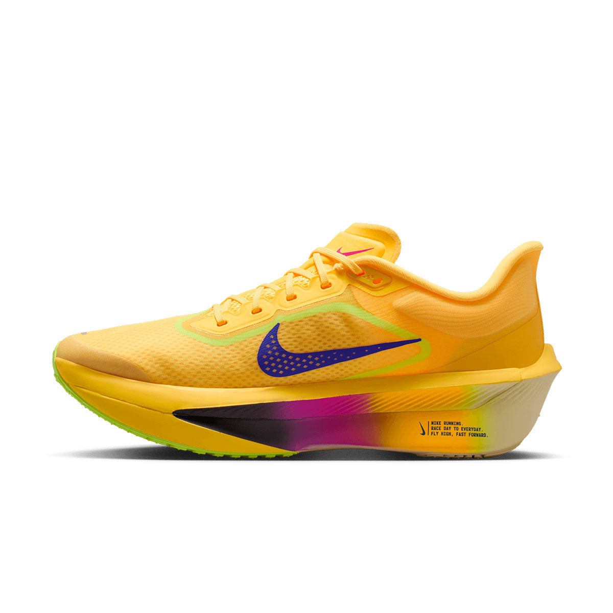 Nike Zoom Fly 6 Herre løbesko i gul og lilla farve