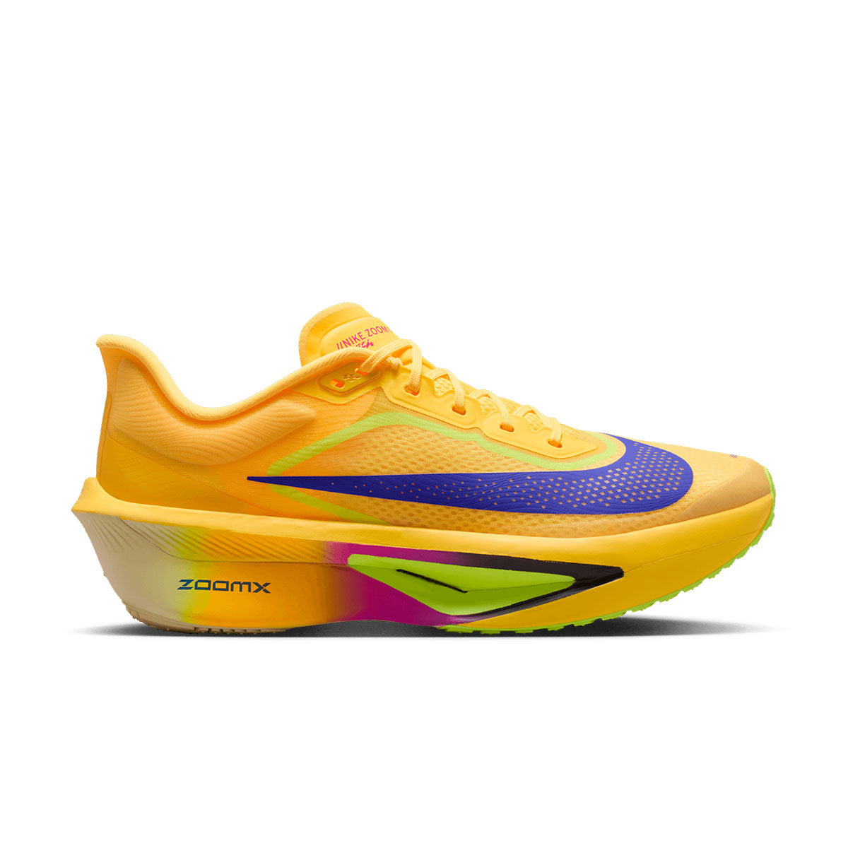Nike Zoom Fly 6 Herre løbesko i gul og lilla farve