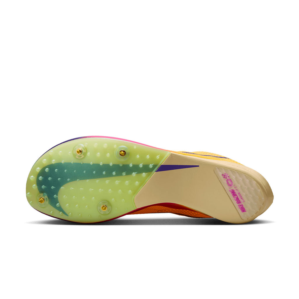 Nike Zoomx Dragonfly 2 løbesko sål med skridsikre nitter