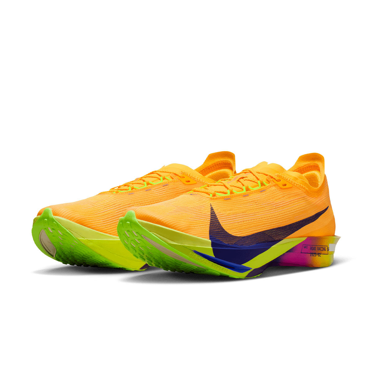 Nike ZoomX Streakfly 2 herre løbesko i gul og grøn farve