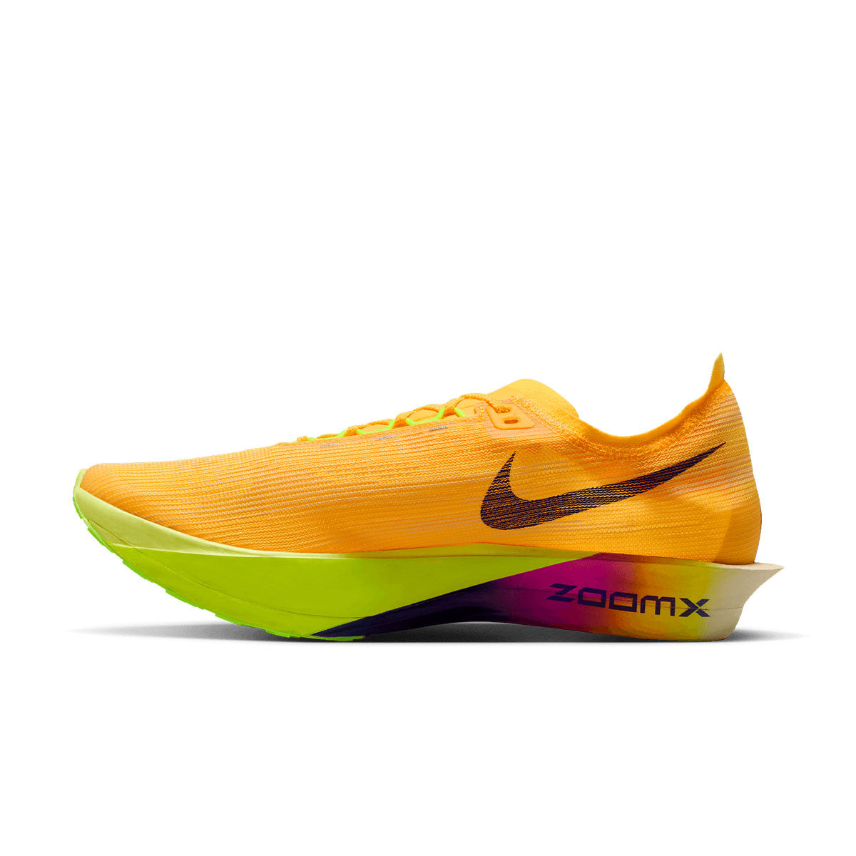 Nike ZoomX Streakfly 2 herre løbesko i gul og grøn