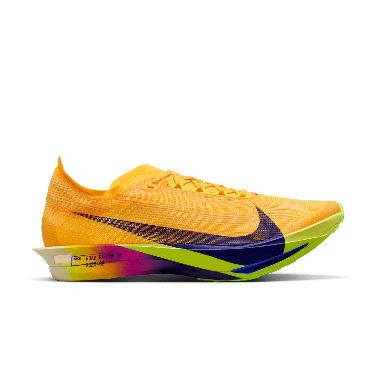 Nike ZoomX Streakfly 2 Herre løbesko i gul og grøn farve