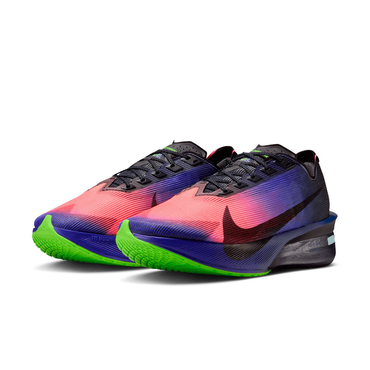 Nike Vaporfly 4 Herre løbesko i rød og grøn farve