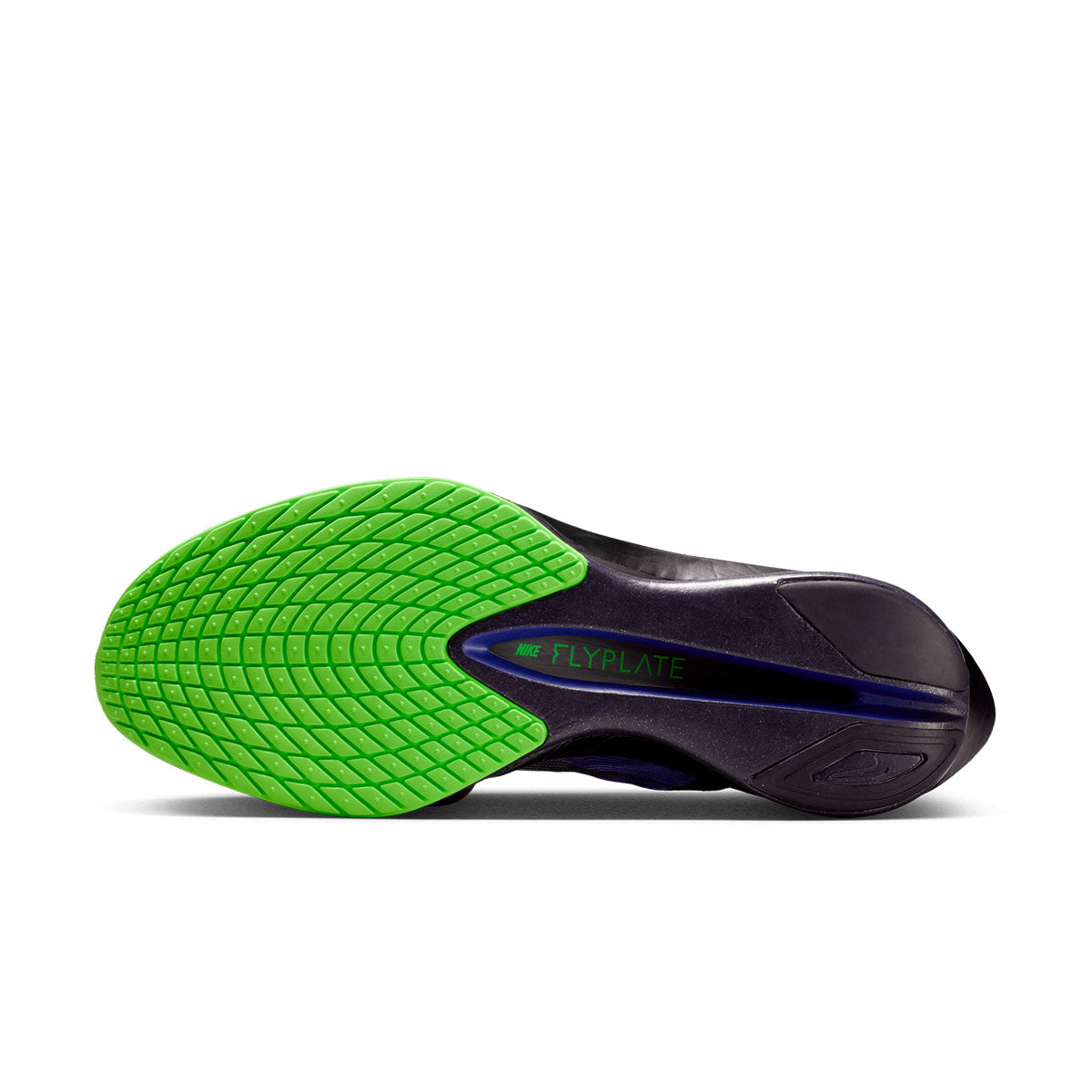 Nike Vaporfly 4 Herre løbesko sål med grønt mønster