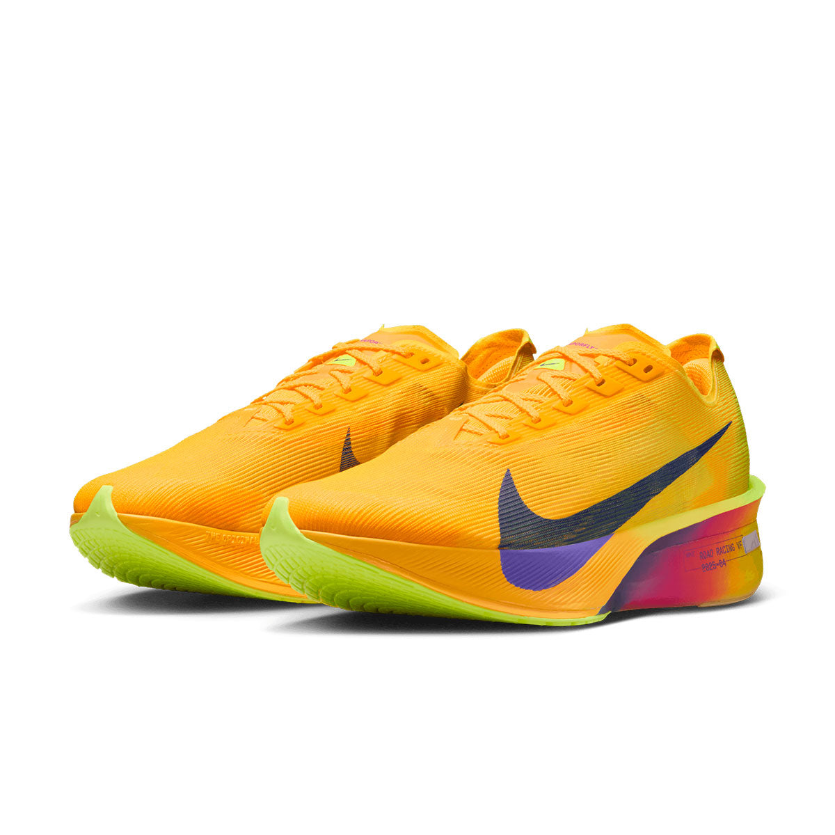 Nike ZoomX Vaporfly Next% 4 Herre i gul og grøn farve