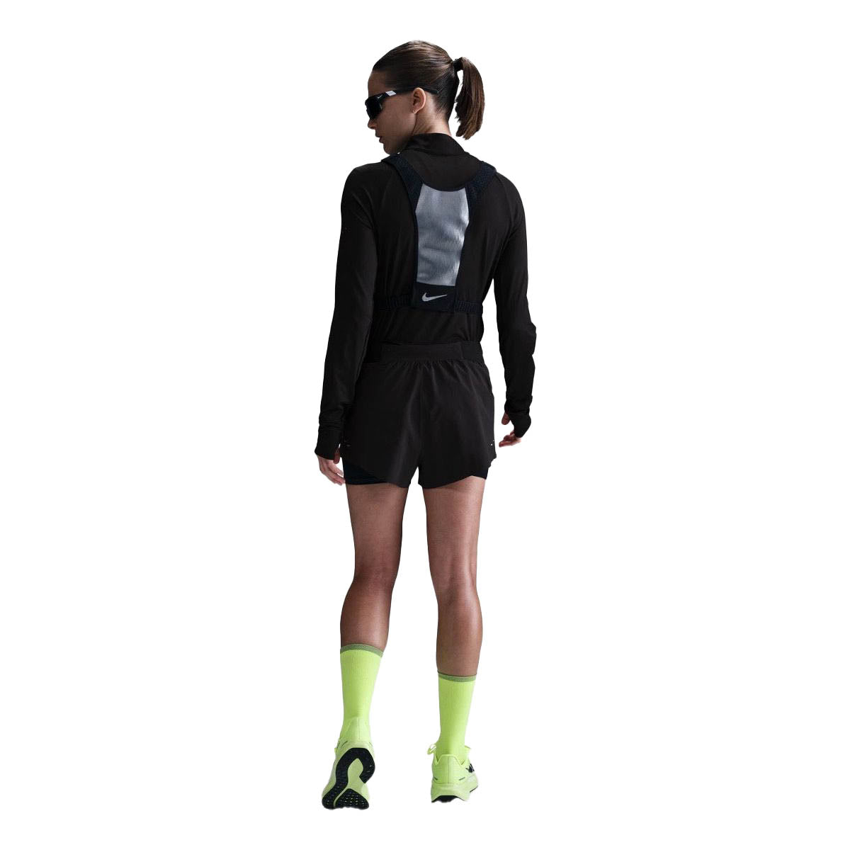 Nike Swift Mid-Rise 2i1 Shorts Dame