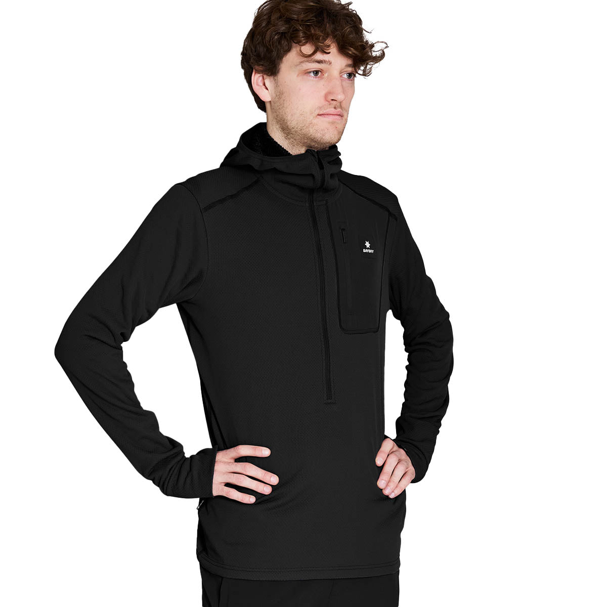 Saysky Combat Half Zip Fleece Hoodie