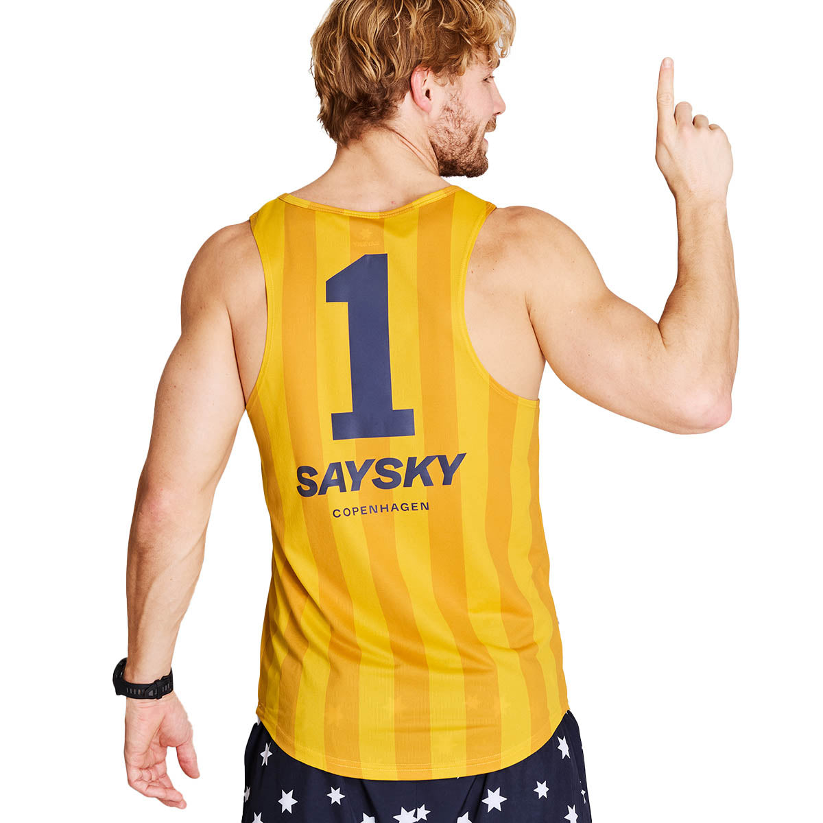 Saysky Stripe Combat Singlet