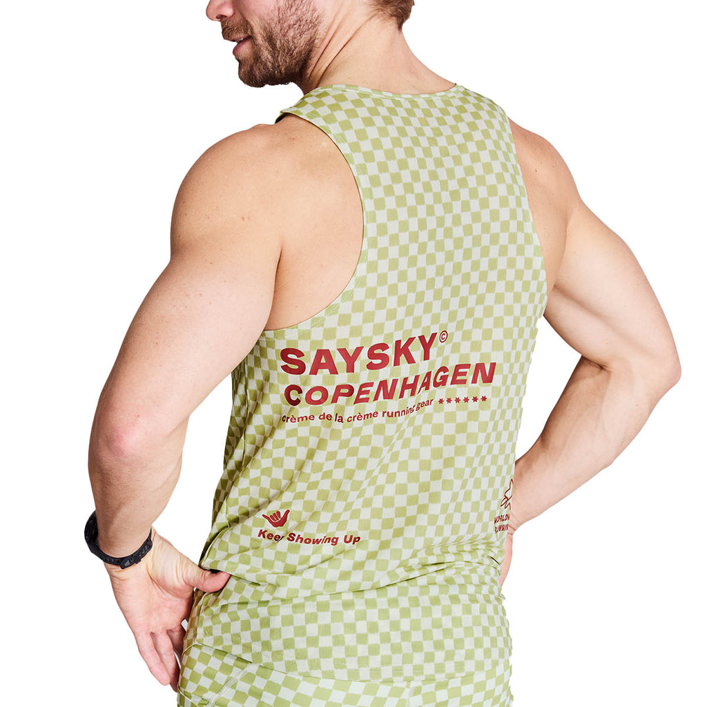 Saysky Checker Combat Singlet