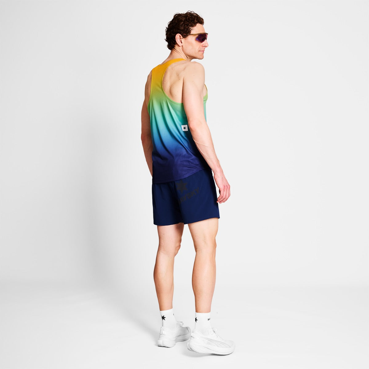 Saysky Drip Dye Flow Singlet