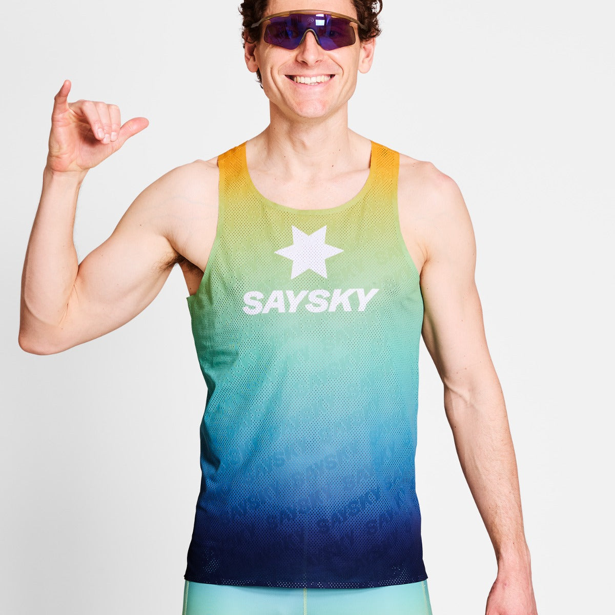 Saysky Drip Dye Flow Air Singlet