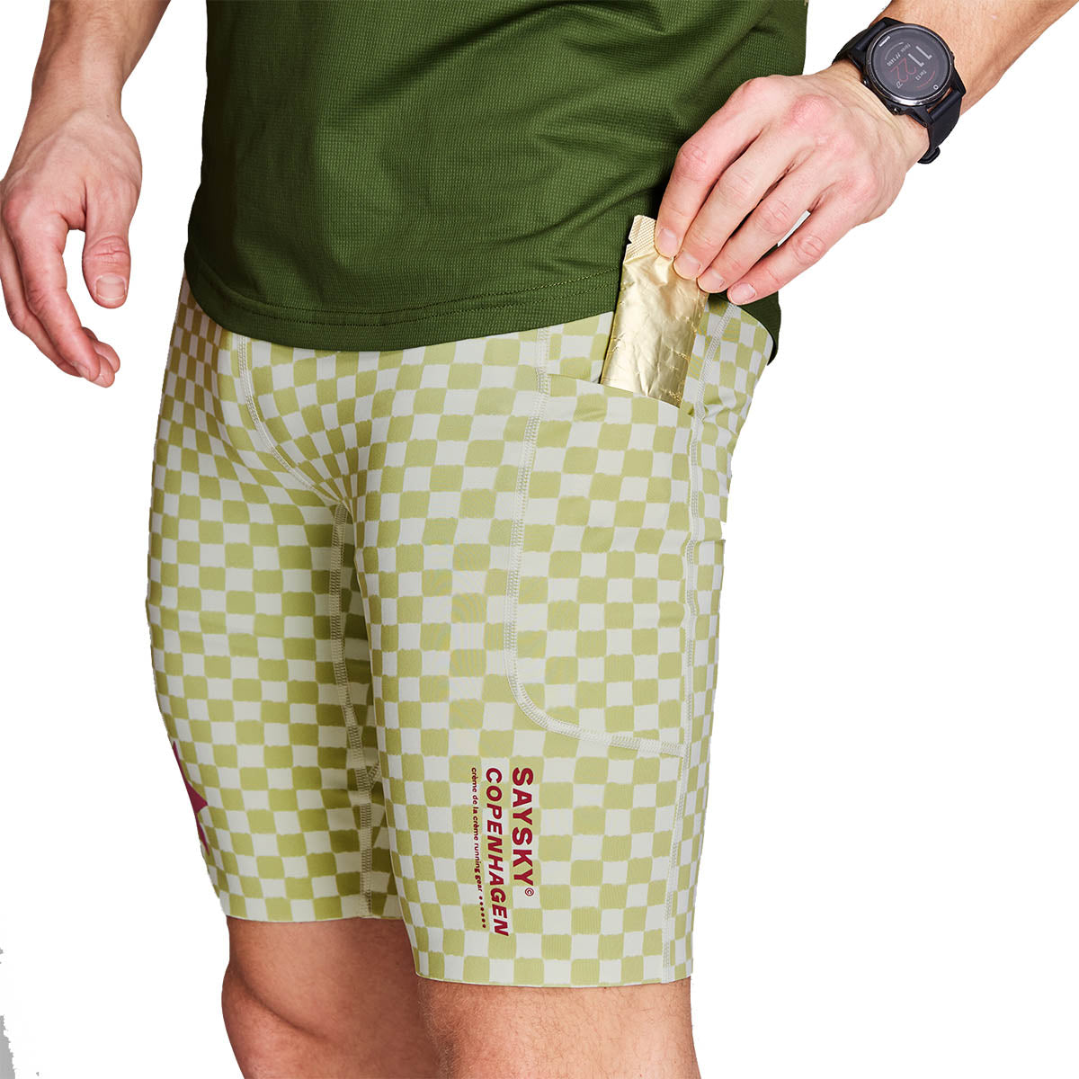 Saysky Checker Combat+ Short Tights 9"