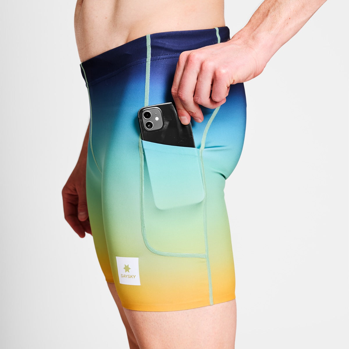 Saysky Drip Dye Combat+ Short Tights 7"