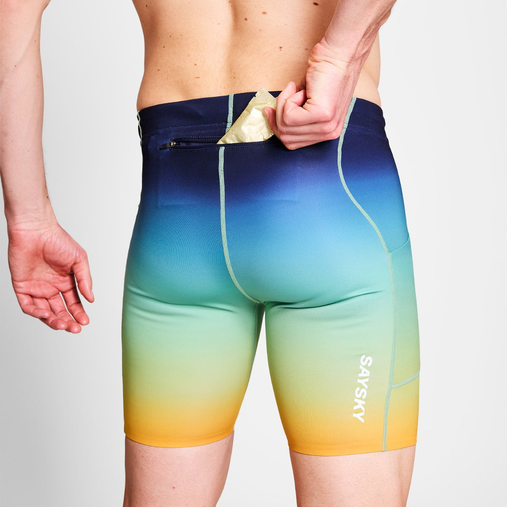 Saysky Drip Dye Combat+ Short Tights 7"