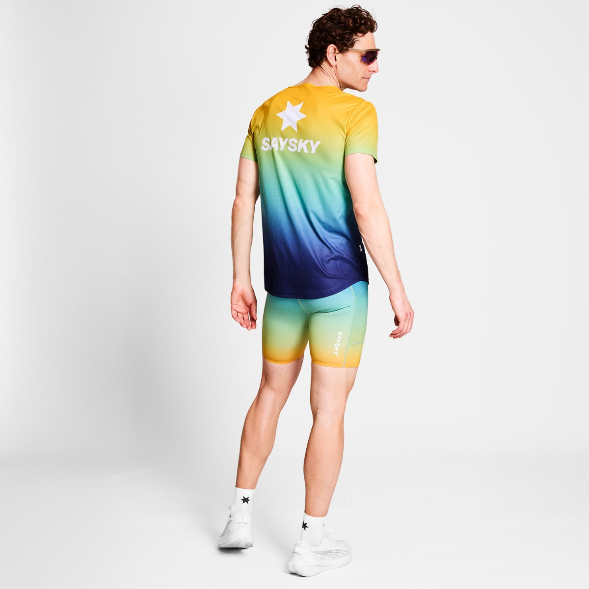 Saysky Drip Dye Combat+ Short Tights 7"