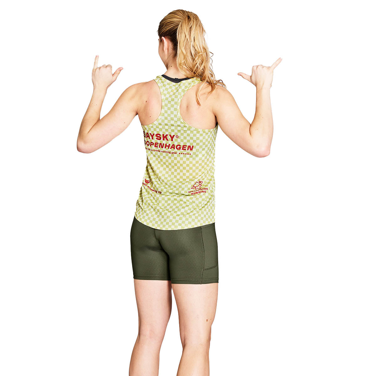 Saysky Checker Combat Singlet Dame