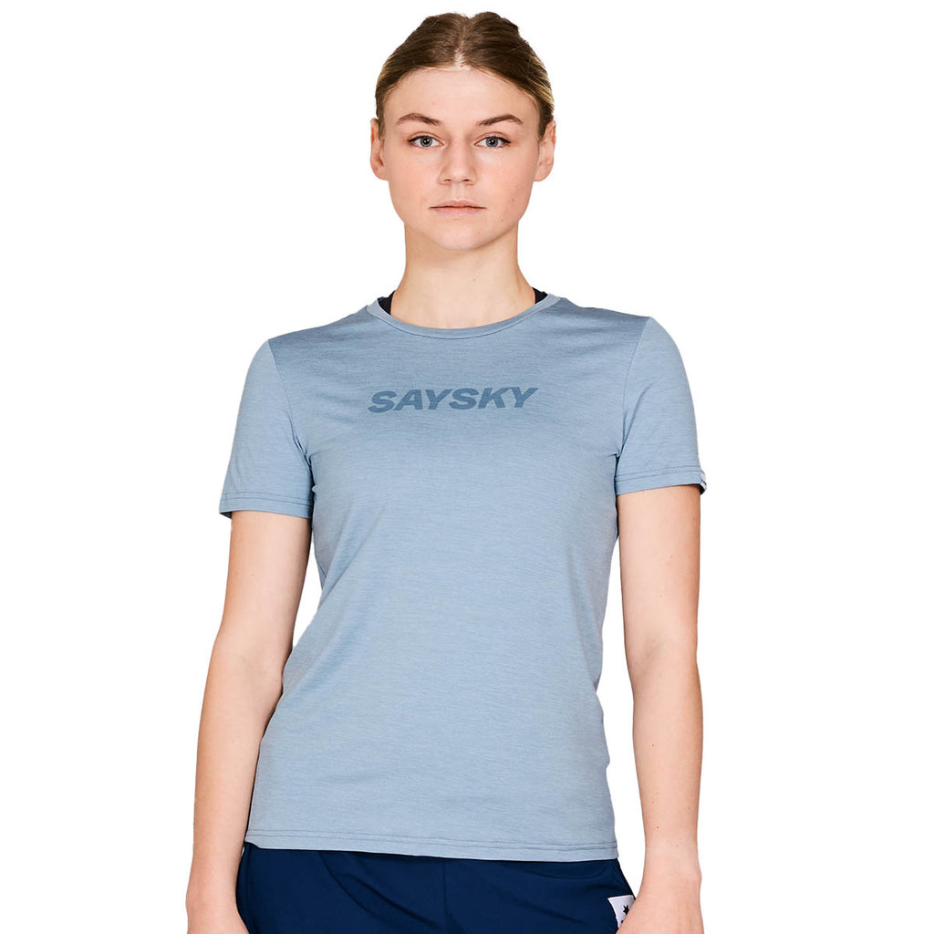 Saysky Logo Pace T-shirt Dame