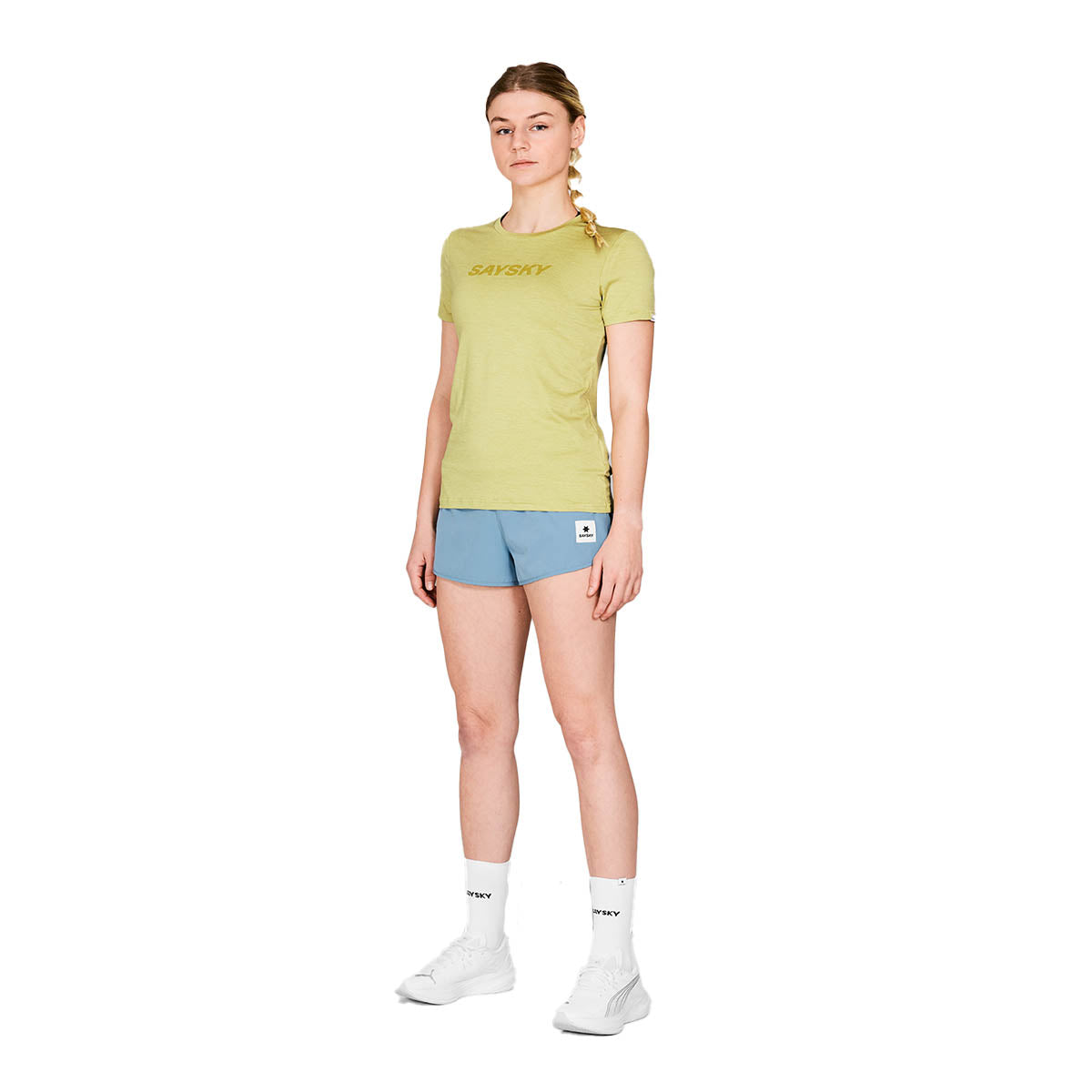 Saysky Logo Pace T-shirt Dame