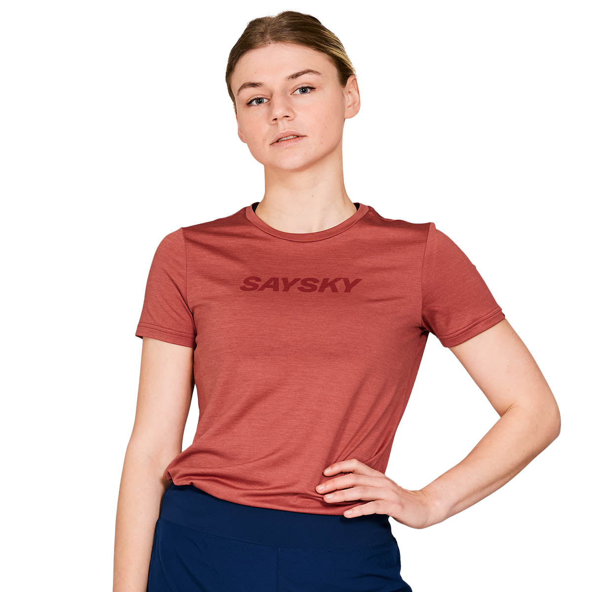 Saysky Logo Pace T-shirt Dame