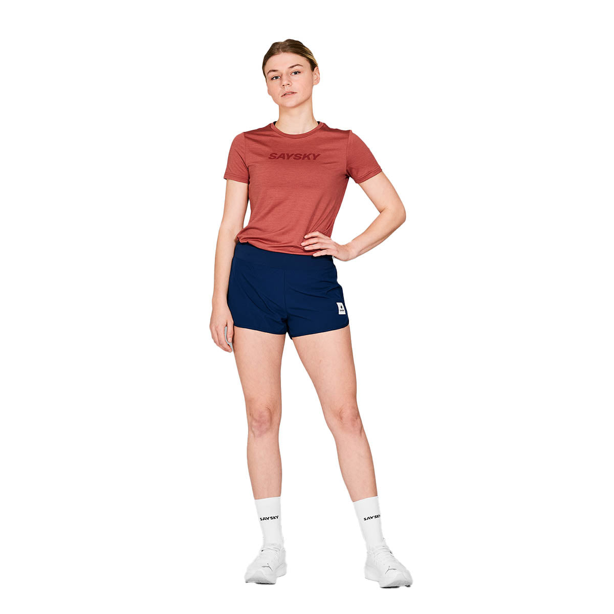 Saysky Logo Pace T-shirt Dame