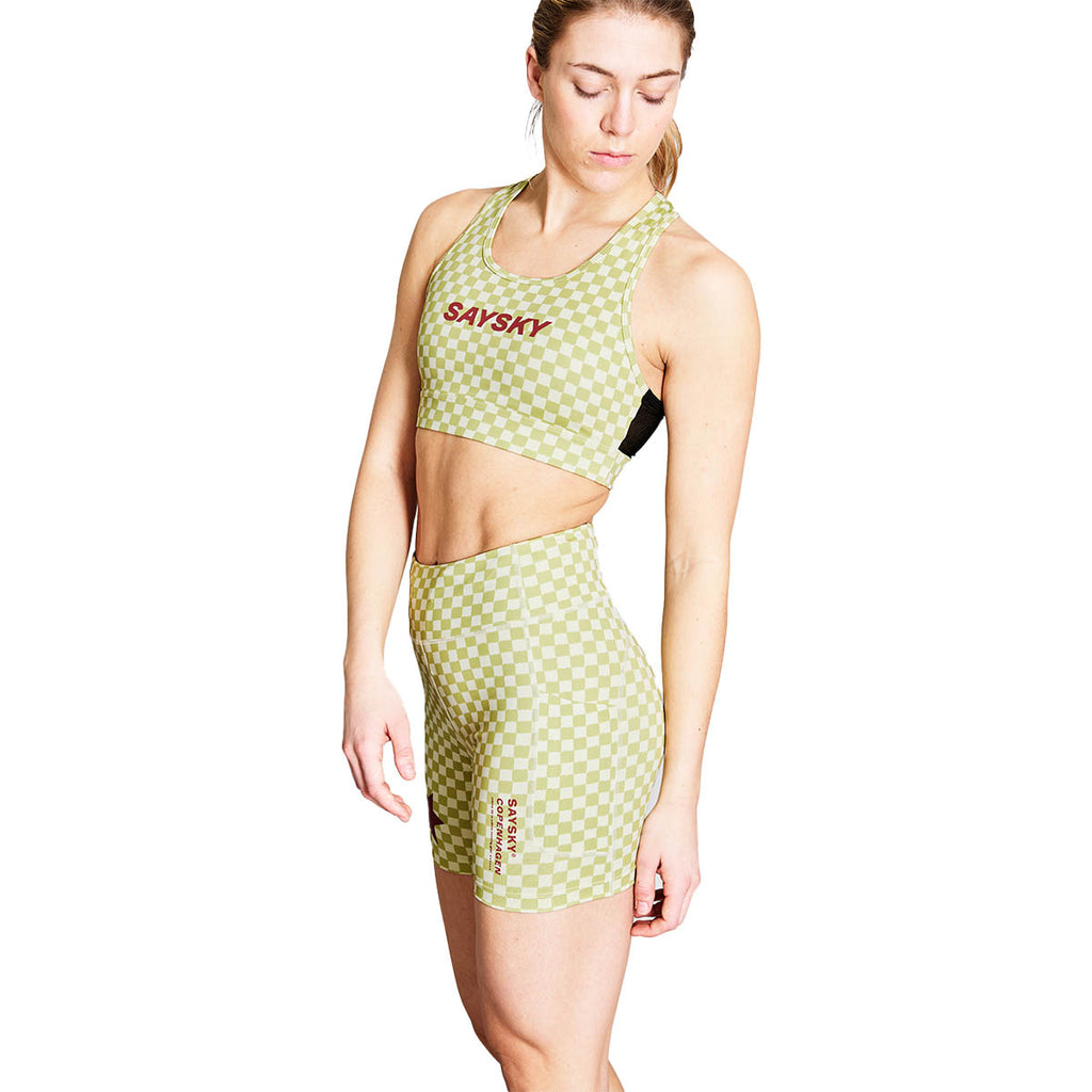 Saysky Checker Combat+ Short Tights 7" Dame