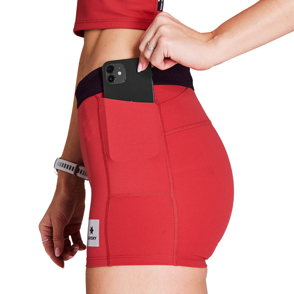 Saysky Flow+ Race Short Tights 4" Dame