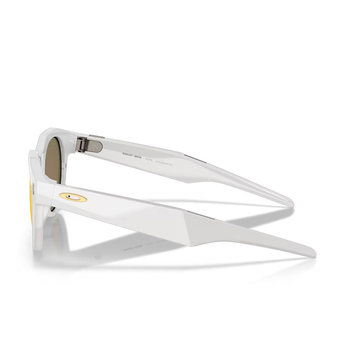 Oakley Meta HSTN Prizm Ruby solbriller med hvid ramme