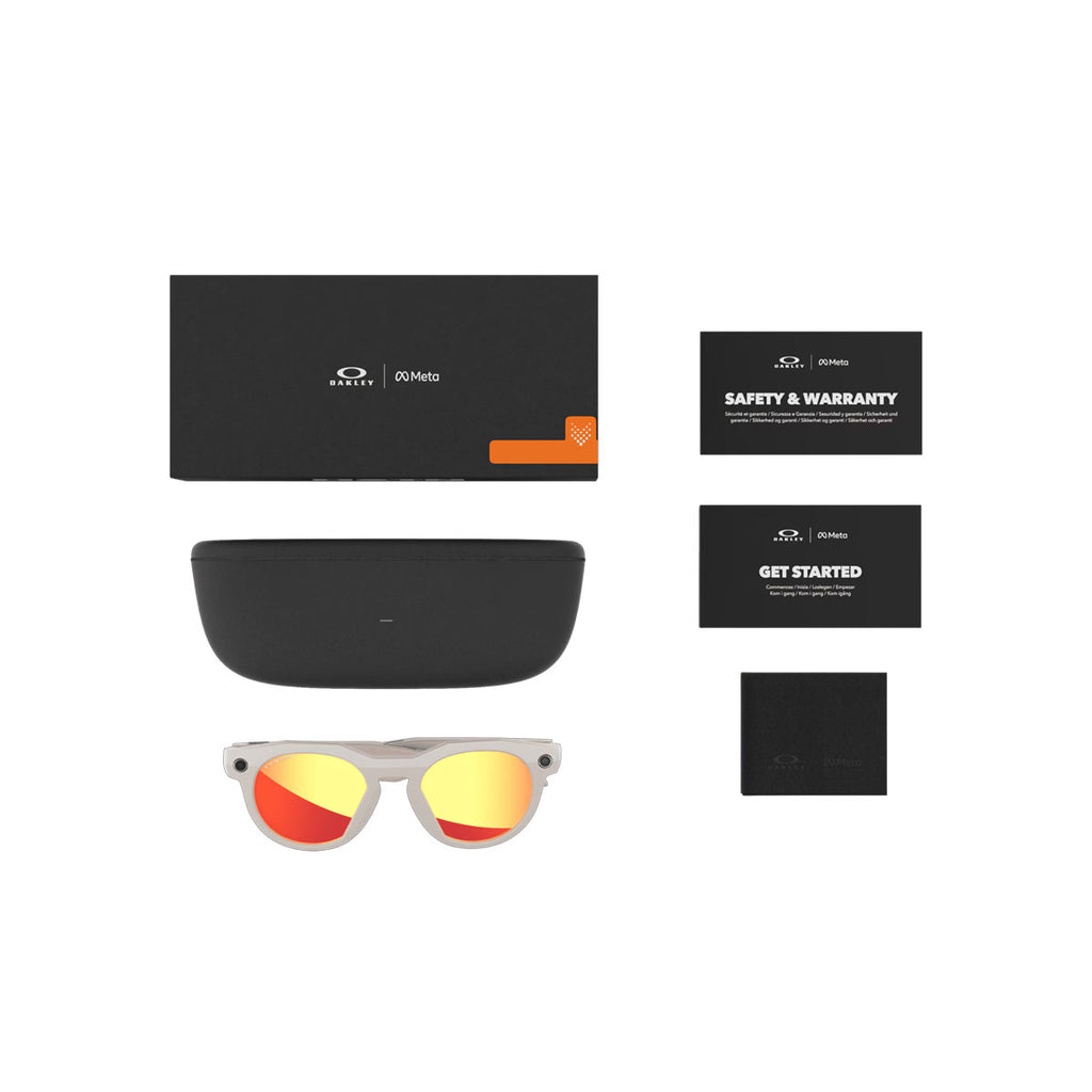 Oakley Meta HSTN solbriller med Prizm Ruby linser