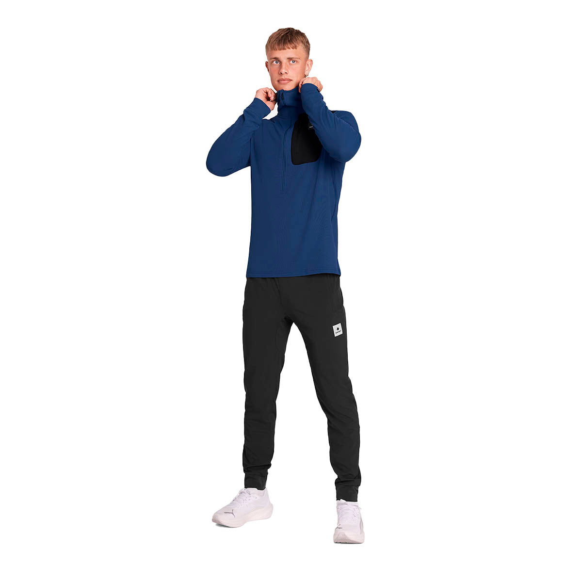 Saysky Combat Half Zip Fleece Hoodie