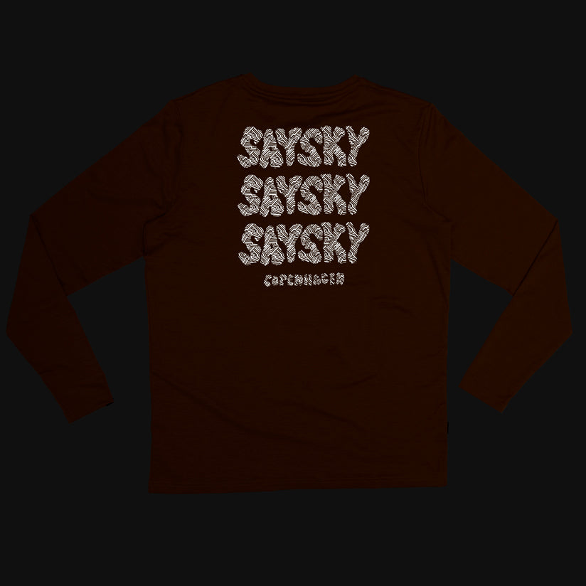 Saysky Reflective Logo Pace Long Sleeve