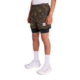 Saysky Camo Pace 2 in 1 Shorts 5"