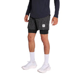 Saysky Reflective Pace 2 in 1 Shorts 5"