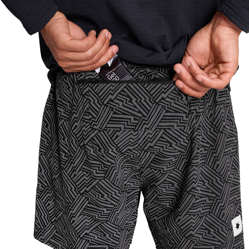 Saysky Reflective Pace 2 in 1 Shorts 5"