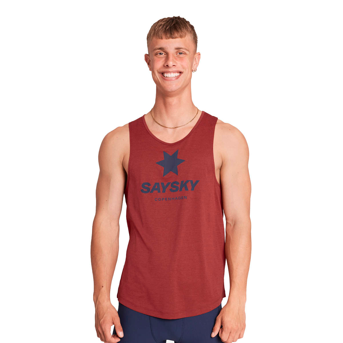 Saysky Logo Combat Pro Singlet Herre