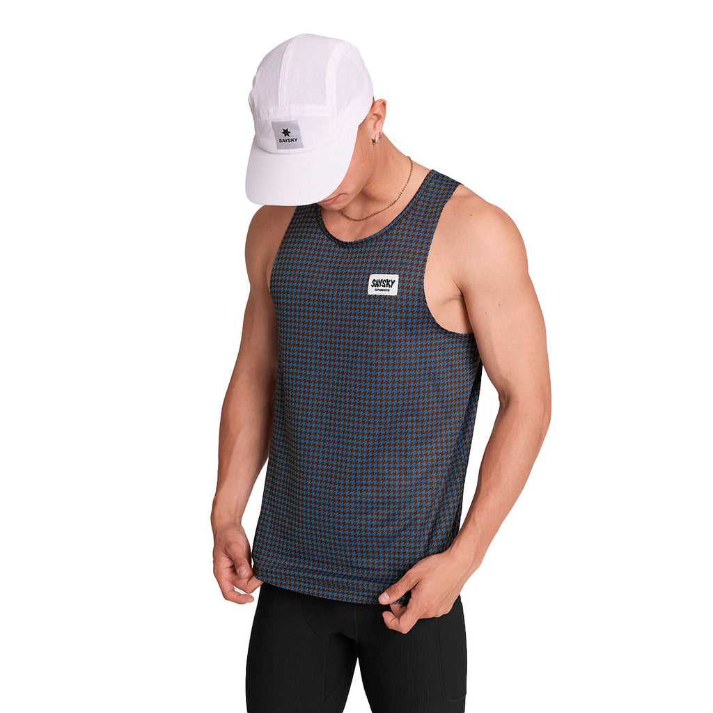 Saysky Houndstooth Combat Singlet