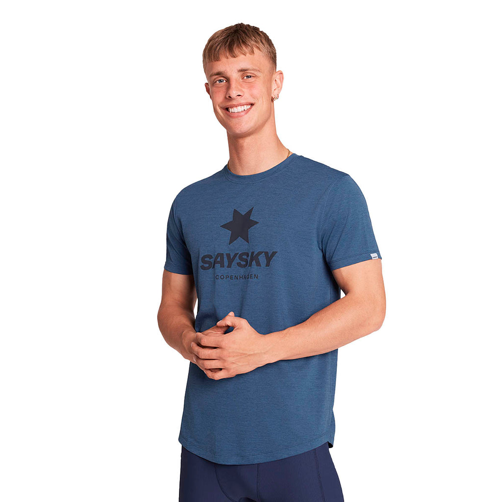 Saysky Logo Combat Pro T-shirt Herre