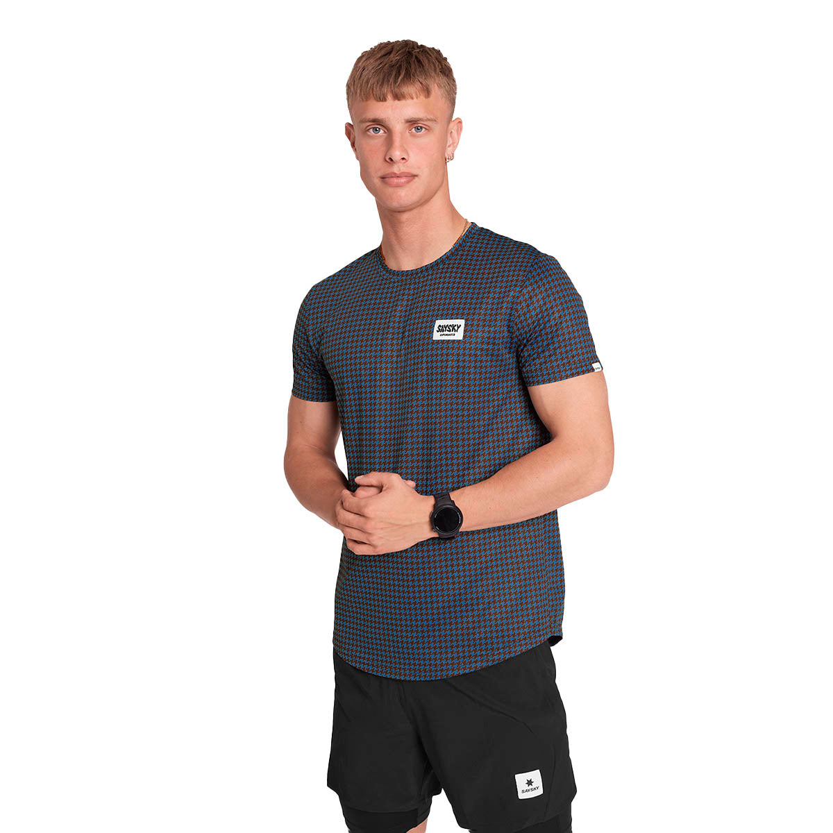 Saysky Houndstooth Combat T-shirt