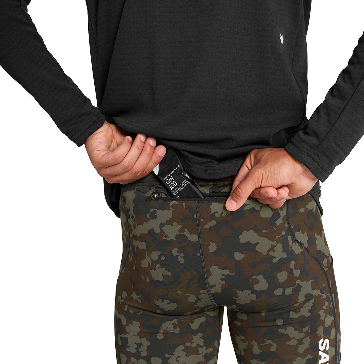 Saysky Camo Combat+ Short Tights 9"