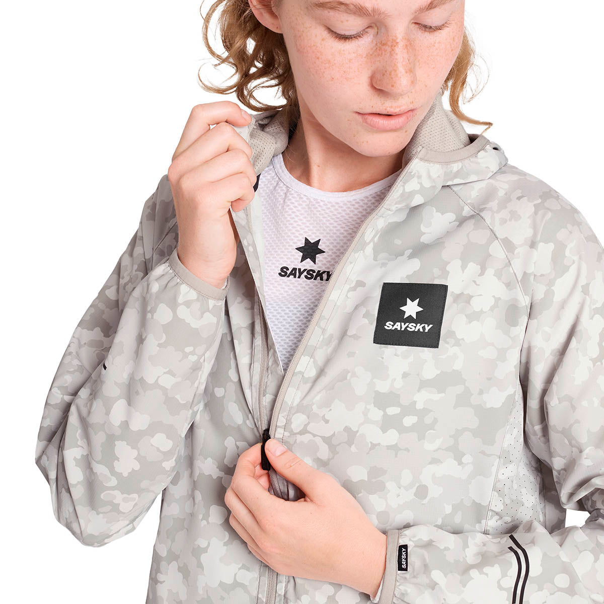 Saysky Camo Pace Jacket Dame