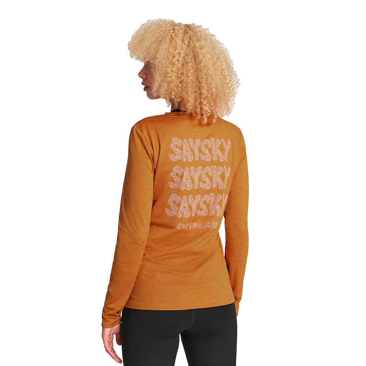 Saysky Reflective Logo Pace Long Sleeve Dame