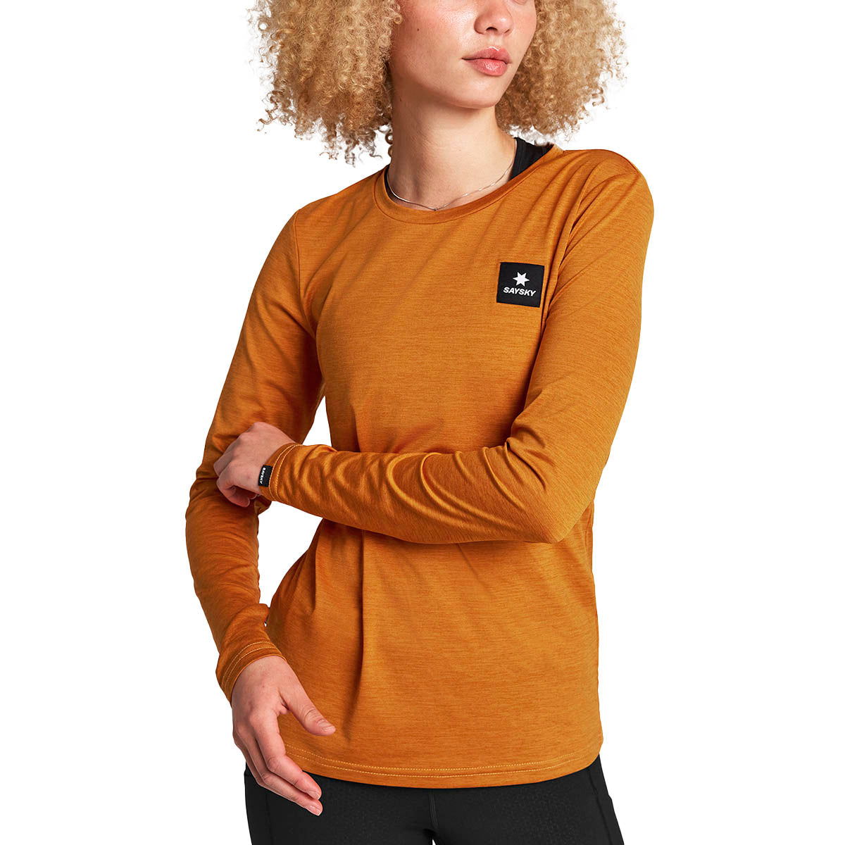 Saysky Reflective Logo Pace Long Sleeve Dame