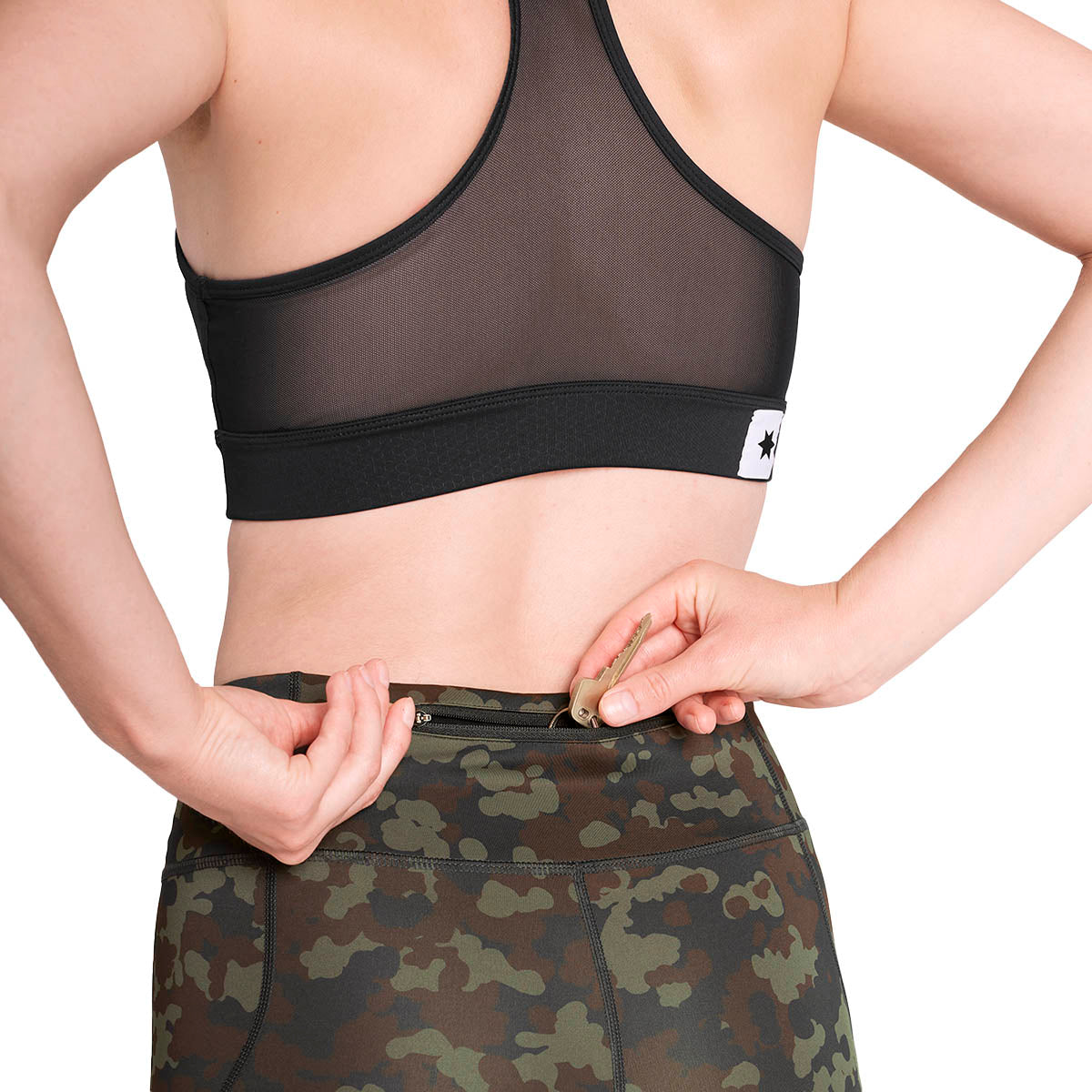 Saysky Camo Combat+ Long Tights Dame