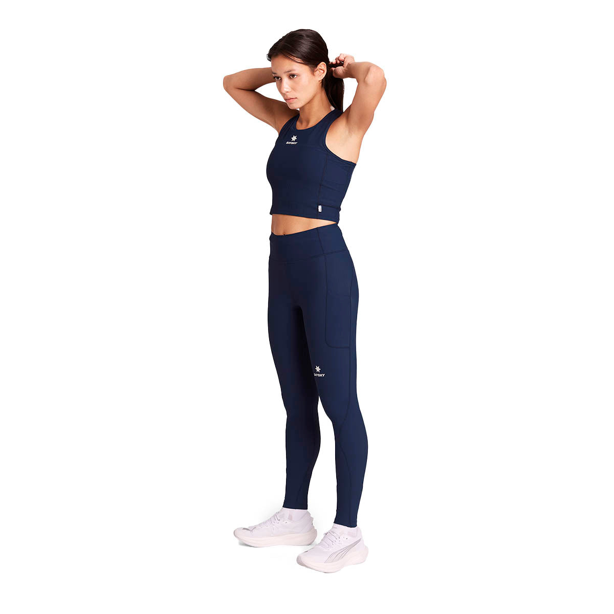 Saysky Combat Rib Crop Top Dame